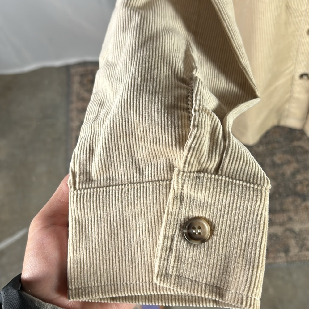 NWOT Corduroy Shacket - Picture 3 of 7